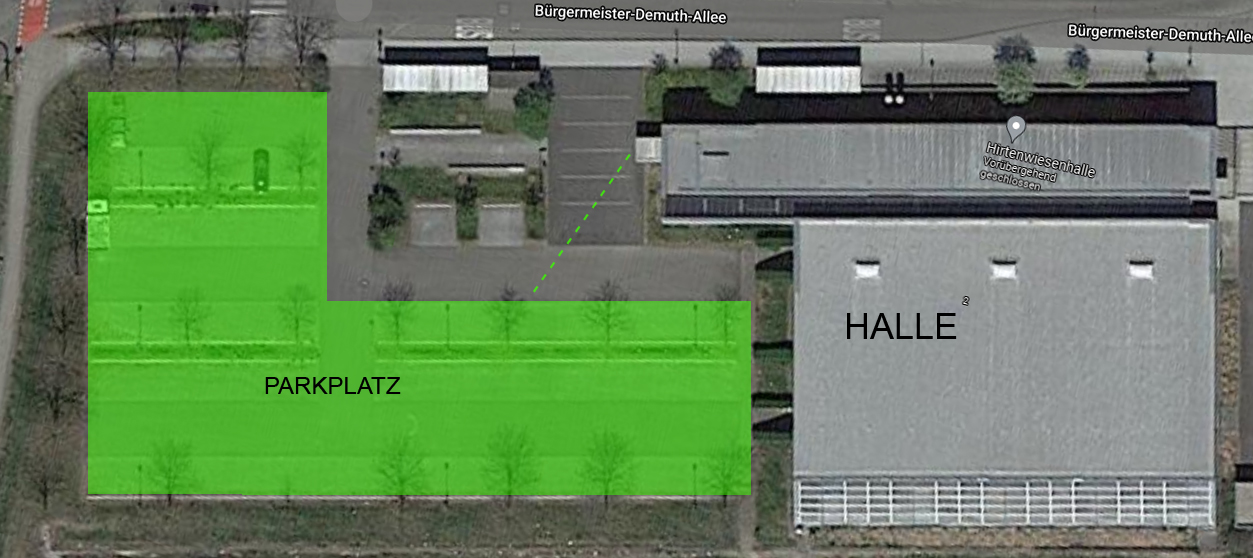 Hirtenwiesen Halle in Crailsheim